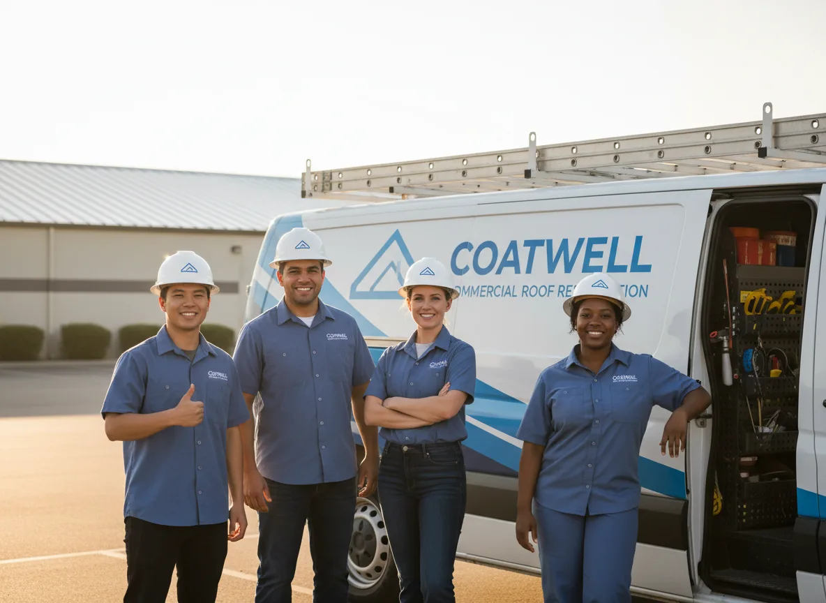 Commercial roof coating company in Allen, KS